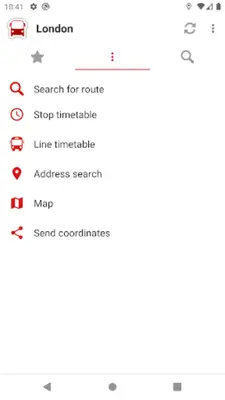 BusNavi android App screenshot 8